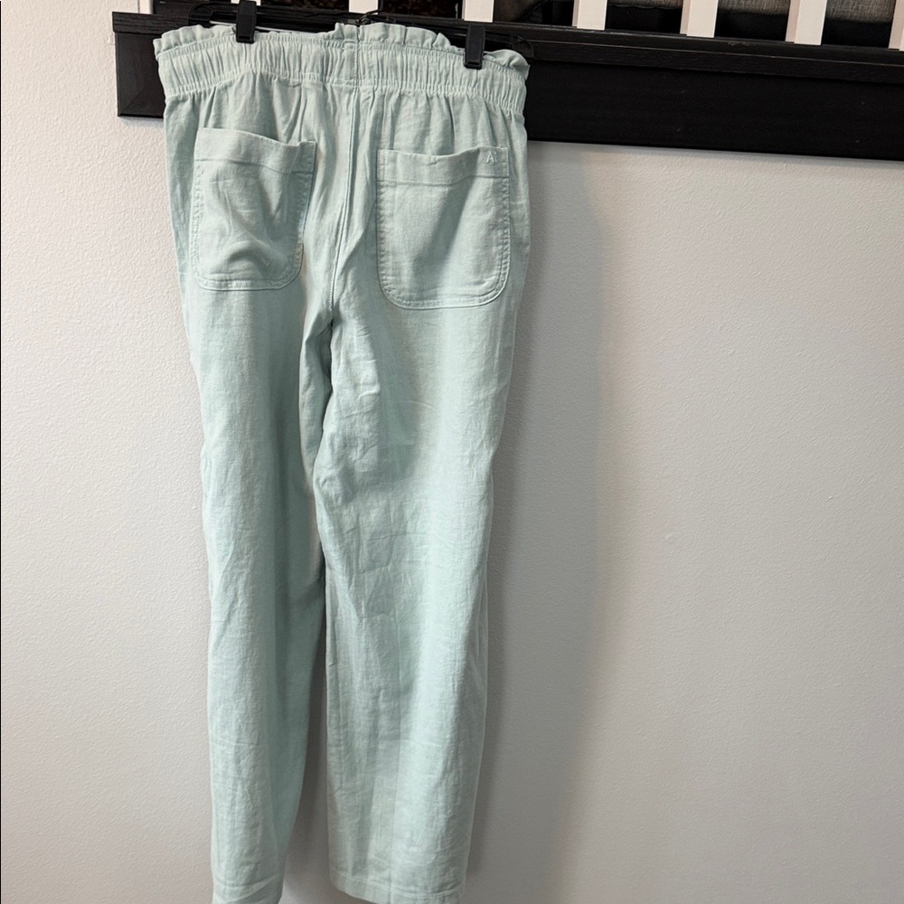 American Eagle Outfitters Light Mint Drawstring Panta - Picture 4 of 5